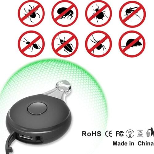 Pet Ultrasonic Flea Remover Collar Tick Repellent Lice Repeller For Dogs Cat USB Cleaning Tools Pest Control Products For Pet