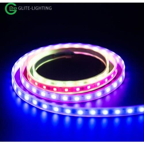 WS2811 RGB Led Strip Light 5050 SMD Addressable IP67Waterproof LED Bright Lights DC12V 30 60leds
