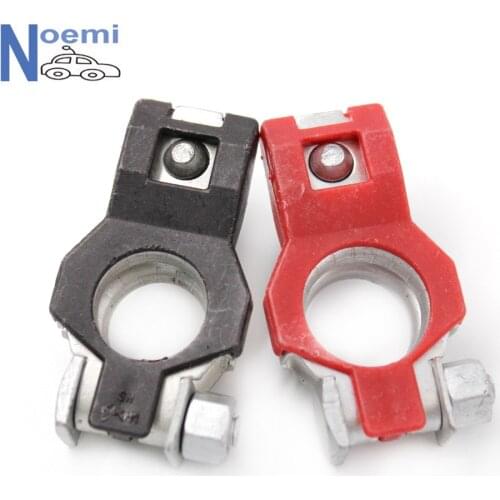 YAOPEI High Quality 2Pcs New Auto Car Replacement Battery Terminal Clamp Clips Brass Connector Hot