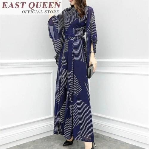 Robe gown sets robes outfits femme 2019 sexy two piece V-Neck Flare Sleeve casual loose vestidos women summer suits FF251 A