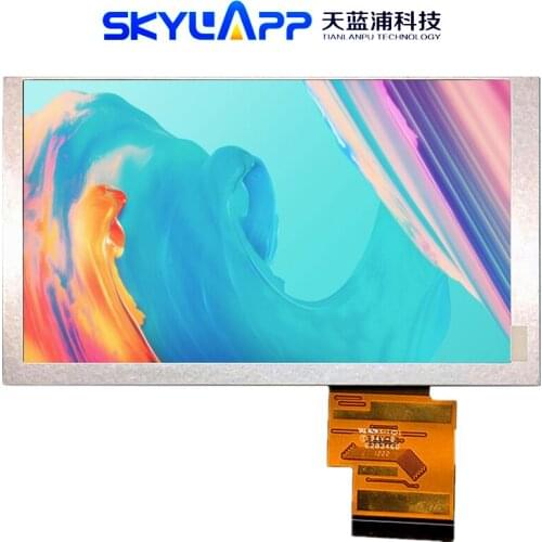 Skylarpu 6.2 inch TFT LCD Screen (5mm) for Hannstar HSD062IDW1-A00 A01 A02 GPS LCD display screen panel (without touch)