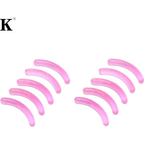 Replacement Eyelash Curler Refill Rubber Pads Mini Eyelashes Rubber Eyelash Curler Replacement Pads Eyelashes Circle 10Pcs