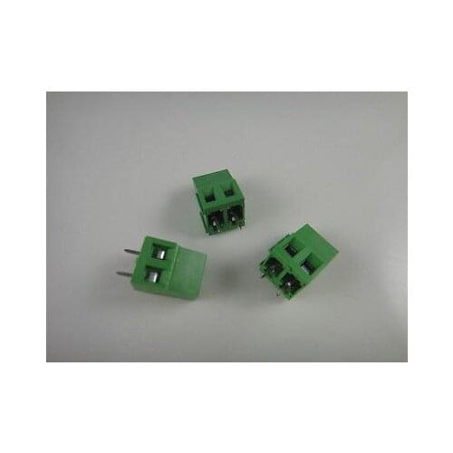 20 pcs 2 Pin Screw Terminal Block Connector 5mm Pitch G