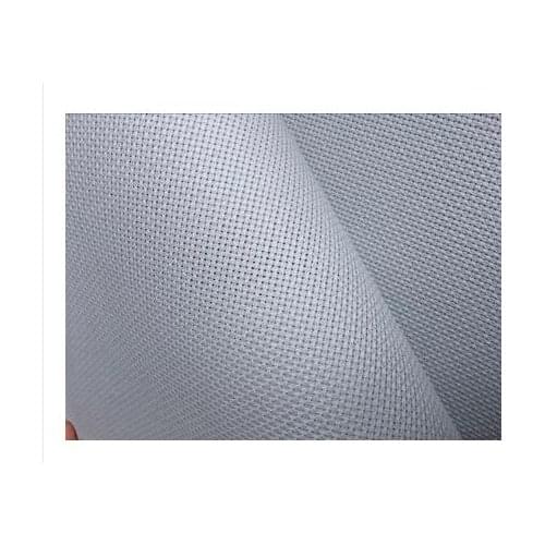 25x25cm color Aida cloth 14ct cross stitch fabric canvas small grid white color DIY handcraft supplies stitching embroidery