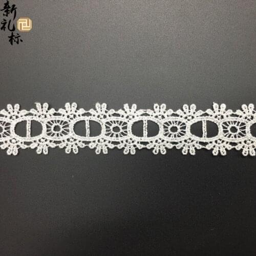 Clothing accessories DIY double-sided wear polyester lace soluble lace lace stock 2.5CM wide