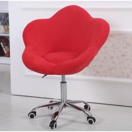 Balcony bedroom chair Adult cute Single small leisure chair and stool Removable lifting disc room chair