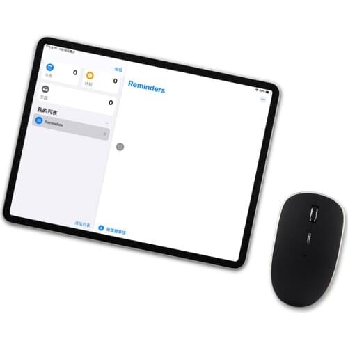 HUWEI Bluetooth Mouse For iPad Pro 11 12.9 inch 2018 2020 2021 Air 4 Tablet Wireless Mouse Rechargeable Mute Silent Gaming Mouse