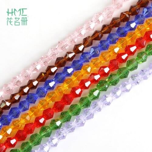 4mm Bicone Austrian Crystal Beads for Jewelry Making Bracelets Diy Accessories Supplies Loose Spacer Glass Beads Approx 110pcs