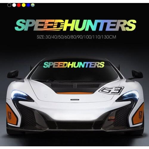 CS-11040# Die-Cut Vinyl Decal for Speedhunters Car Sticker Waterproof Auto Decors on Truck Bumper Rear Window