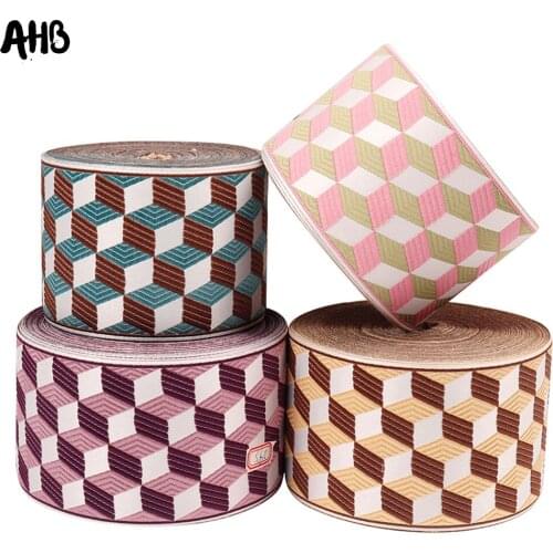 AHB 90mm Vintage Embroidery Ribbons Geometric Element DIY Curtain Sewing Festival Handmade Decoration Materials 2 Yards