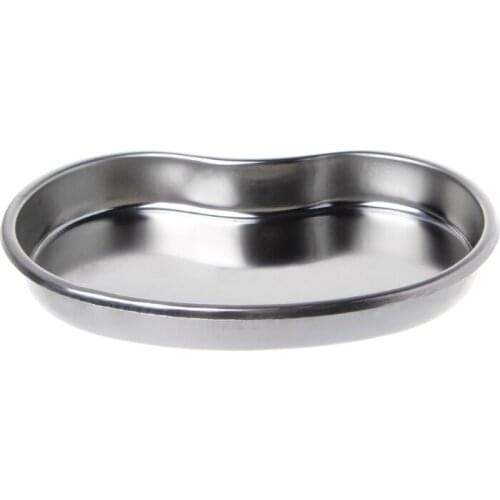 Stainless Steel Kidney Bowl Curved Trays Dental Tool Docters Use Trays