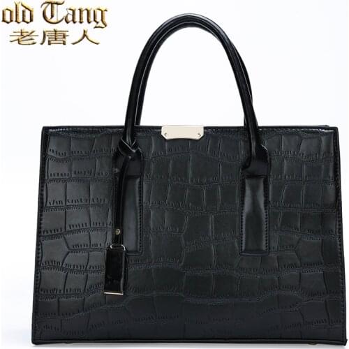 OLD TANG Fashion Shoulder Messenger Bags For Women 2020 PU Leather Designer Lady Handbags Crossbody Tote Bag Female Purse