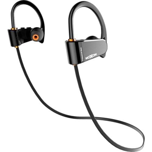 MOXOM Wireless Headphones IPX7 Waterproof Bluetooth Headphone Sports Bass Earbuds With Mic For iPhone xiaomi Samsung Huawei HTC