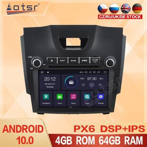 Android For Isuzu D-MAX Chevrolet S10 2015 2016 2017 2018 Car DVD Multimedia Player Radio Navigation GPS Screen Unit Stereo