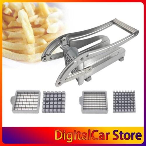 Stainless Steel French Fry Potato Chipper Cutter Slicer Cucumber Chopper Kitchen Gadgets Kitchen Cooking Tools