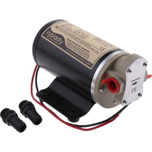 12V Scavenge Impellor Gear Pump -For Water Diesel Fuel Scavenge Oil Transfer