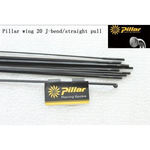Super Light 4.3g Pillar wing 20 With J-hook Spoke Or Straight Pull Spoke For Road Bike MTB Bike