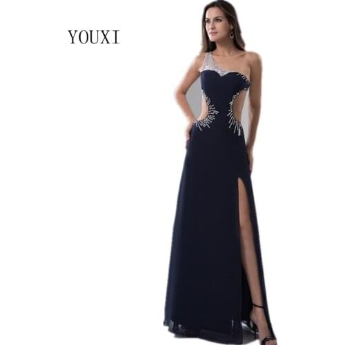 Женские платья на одно плечо YOUXI China At AliExpress