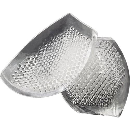 1Pair Soft Silicone Gel Bra Inserts Breathable and Reusable Breast Enhancers Pads Clear Push Up Breast Cups pad