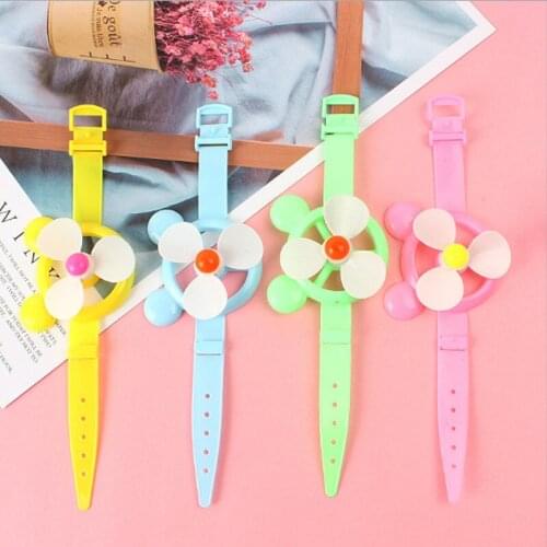 2/4/10PCS Mini Watch With Windmill Toy Kids Birthday Baby Shower Party Favor Guest Gift Pinata Fillers Wrist toy 18*5.5CM