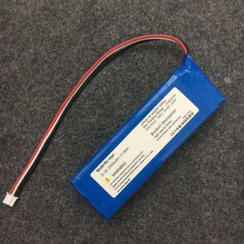 WONKEGONKE 2500mah battery for Harman Kardon Onyx PR-633496 batteries Batterie tracking number