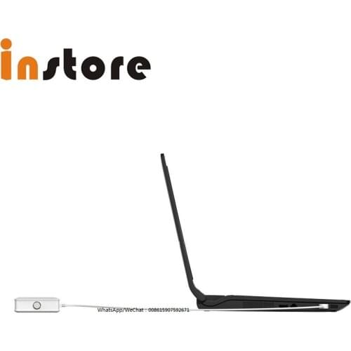 Free Shipping Laptop Security Solutions 4 Ports Alarm Host With USB-USB Cable For Macbook PC