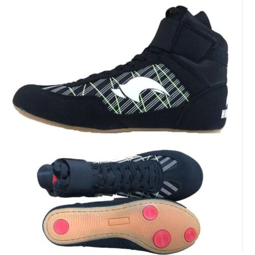Professional Gym Wrestling boots Boxing Shoes gear Sneakers weightlifting powerlifting Training fighting sport shoes size 36-45