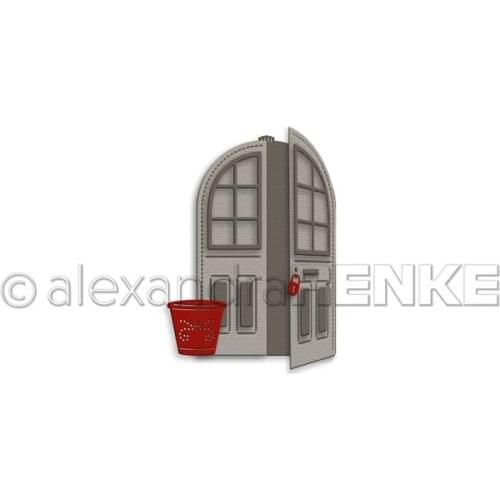 CH 2021 New Arrival Door Metal Cutting Dies Stencils for DIY Scrapbooking/photo Album Decorative Embossing DIY Paper Card