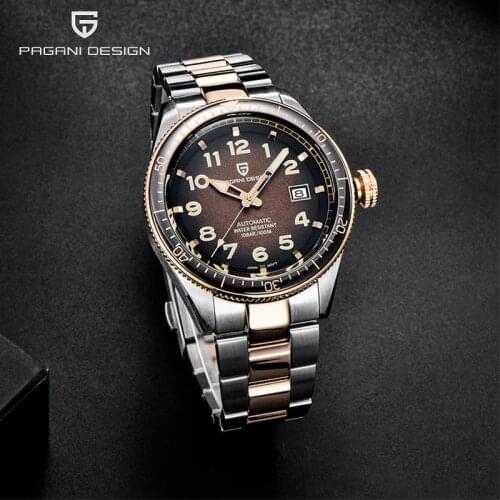 PAGANI Design Watch Men 2020 Luxury Business Sport Mechanical Wristwatch Brand Men Watches Automatic Stainless Steel Waterproof