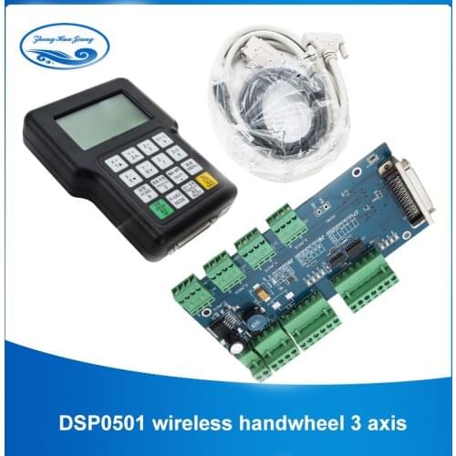 DSP0501 CNC wireless handwheel 3 axis for CNC router DSP 0501 controller DSP handle remote English version