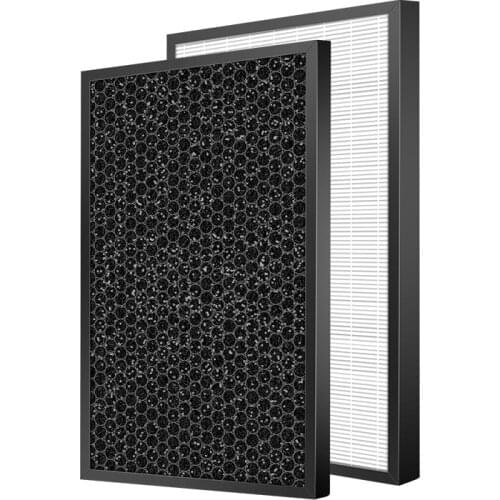 Hepa Filter +Activated Carbon Filter for Midea Air Purifier KJ25FE-NJ KJ30FE-NV KJ30FE-NV1 KJ30FE-NV2 KJ30FE-NV3