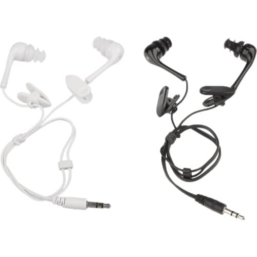 IPX8 Waterproof 3.5mm Jack Stereo Wired In-ear Headset Earphone for Outdoor Sports for IPhone for huawei all Sports Earphone