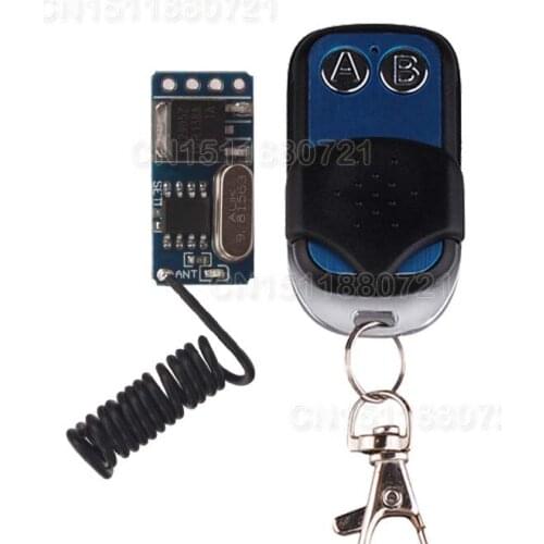 Mos No Sound Mini Receiver Transmitter DC3.5V 3.7V 5V 6V 7.2V 8.4V 9V 12V Contactless Remote Control System Long Distance