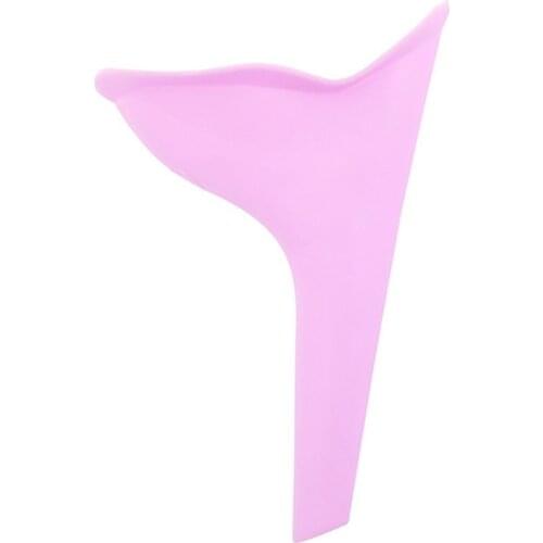 New Design Portable Female Urinal Women Urinal Outdoor Travel Camping Soft Silicone Urination Device Toilet Stand Up & Pee