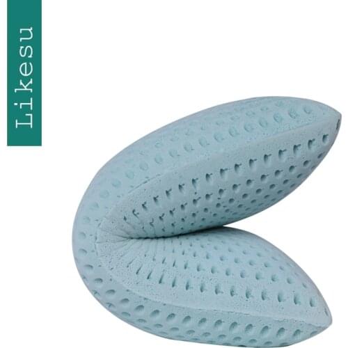 Talalay pillow-gel a combination of three technical techniques that help disperse heat and prevent heat build-up Travel pillow