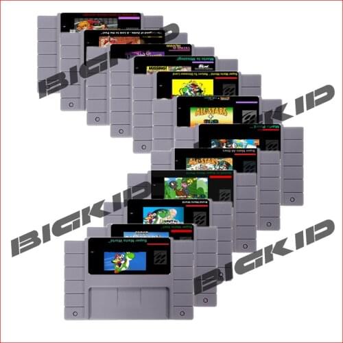 Save File Link Past Parallel Worlds Tetris MRO All-Star World Kart Yosh NTSC 16 Big Gray Game Card For USA Version Game Player