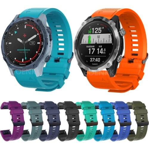 Smart Watch Band Strap For Garmin Descent Mk2 2S/Fenix 6 6S 6X 5X 5 5S/Forerunner 945 935 Silicone Quick Release Straps Bracelet