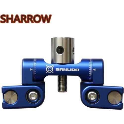 Archery Stabilizer Compound Bow V-bar Stabilizer Double Side Quick Disconnect Bow Rod Adjustable Hunting Shooting Accessories