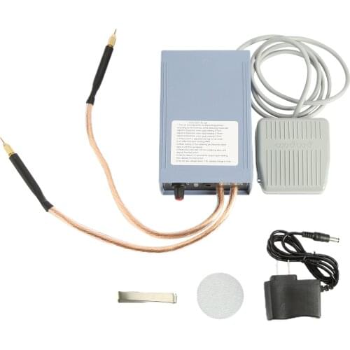 5000W Spotwelder Battery Spot Welder Portable Welding Tool Kit Adjustable Spot Welding Machine 0.2MM Nickel Strip 18650 Battery