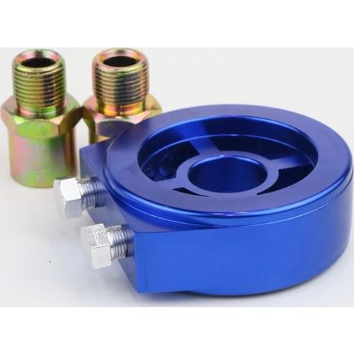 Universal Oil Gauge Filter Sandwich Adapter Plate NPT Oil Pressure Temperature Sender Sensor Oil Filter Sandwich Panel Adaptor