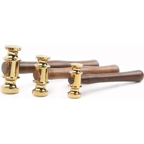 High quality handmade hammer wood handle Leather Craft Tool Judge harmmer Hand Tools Mallet Hammer