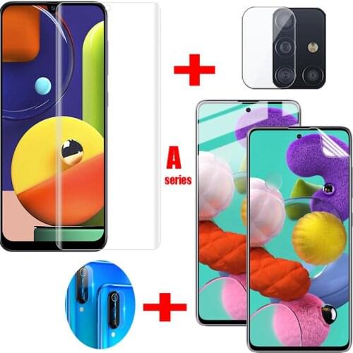 Rear camera+Hydrogel film for Samsung Galaxy A50 A50S A30s A20s A10e A20e A71 A51 A01 A80 A70 A70s A40 A20 A30 A10S film