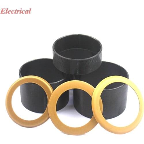 1pc Silent No Oil Engine Air Pump Piston Ring Air Compressor Parts Cylinder / Leather Cuff / Sealing Ring Black/White
