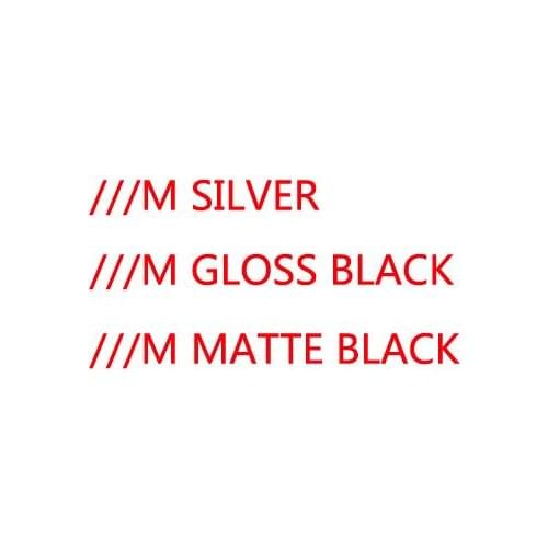 100PCS M Sport / M Power CAR Emblems Stickers Badges Wing Side for 325 E36 E46 M3 320 E90 E92 3D Alloy Body Sticker