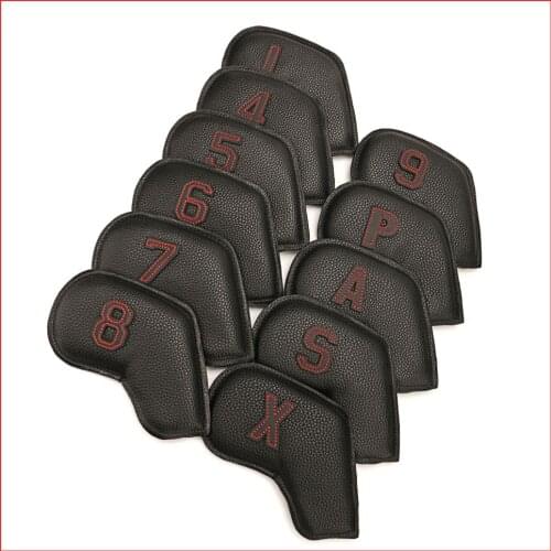 11pcs 4-9 ASPXL Gradients Number Golf Iron Head Covers Iron Headovers Wedges Covers