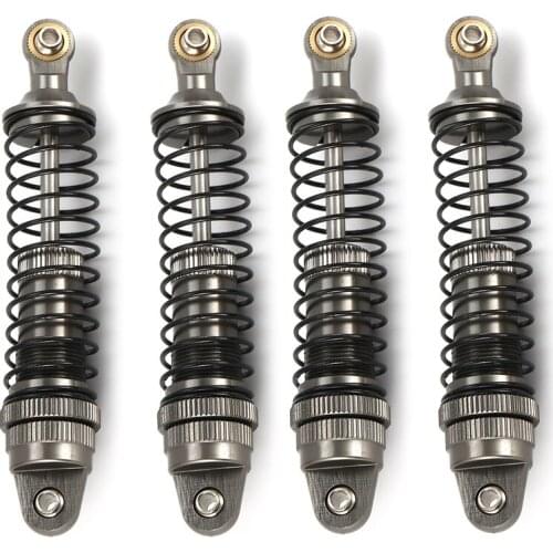 4pcs 100mm Shock Absorber Damper Suspension for 1/10 RC Car Crawler Traxxas HSP Redcat RC4WD Tamiya Axial SCX10 D90 HPI Kit