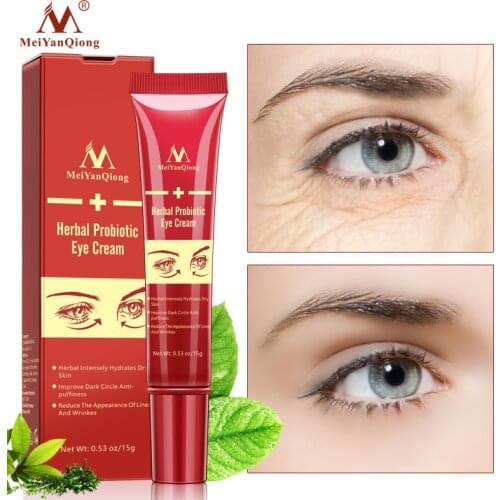 MeiYanQiong Peptide Collagen Eye Cream Anti-Aging Eye Cream Remove Dark Circles Anti Puffiness Fades Wrinkles Firming Eye Care