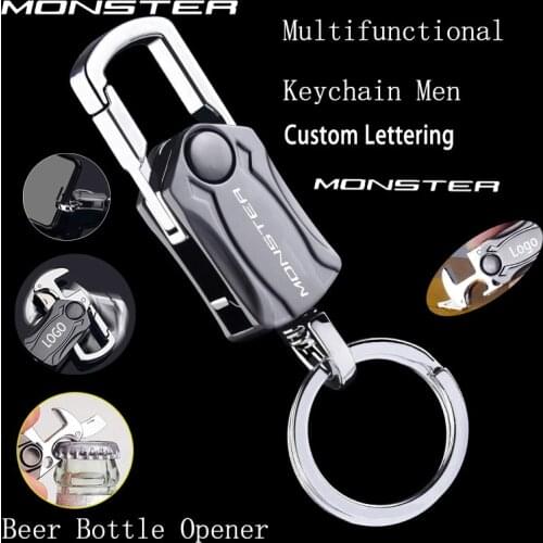 Motorcycle Keychain Metal Multifunction Keyring For Ducati Monster ST2 M 400 600 620 750 919 796 696 M600 ST2 821 795 797