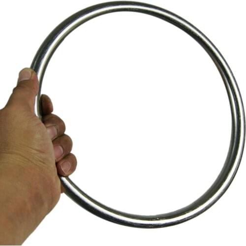 Training Wing Chun Kungfu Ring Stainless Steel Wrist Hand Flexibility Training Martial Arts Trainer Morning Exercise Equipment