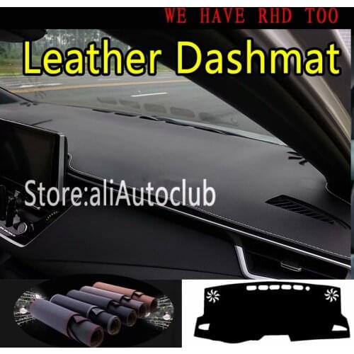 For Toyota Corolla Altis E210 2019 2020 Leather Dashmat Dashboard Cover Dash SunShade Carpet Custom Car Styling LHD+RHD